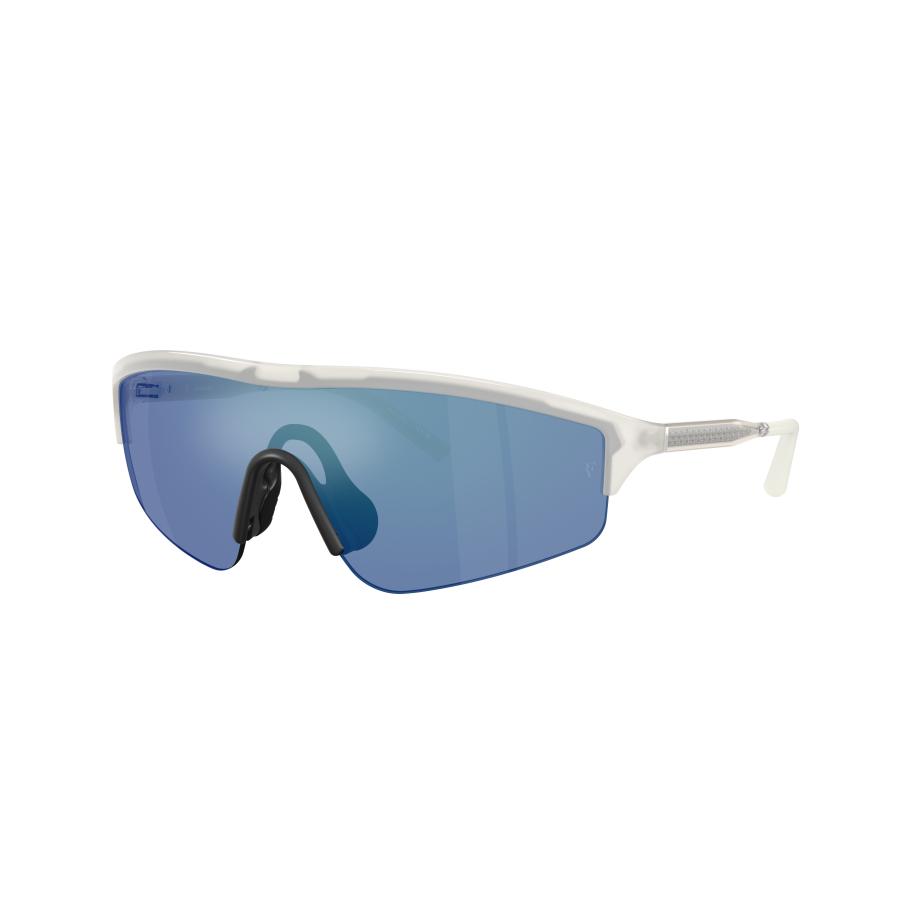 Oliver Peoples Unisex Sunglass OV5560S R-7 - Framekleur: Warm wit, Lenskleur: Marineblauw Flash spiegelend Multicolor