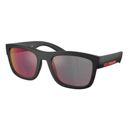Prada Linea Rossa PS01ZS DG008F Zwart Heren Zonnebril