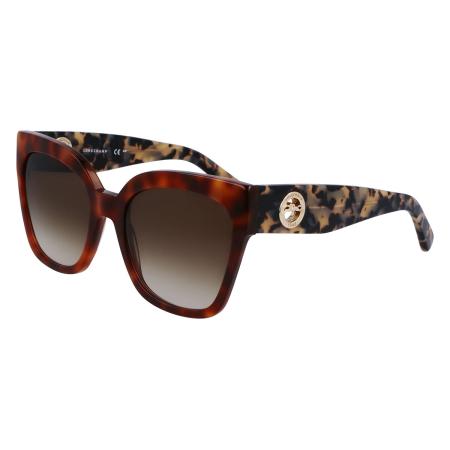 Longchamp LO717S N 217 Tortoiseshell Dames Zonnebril