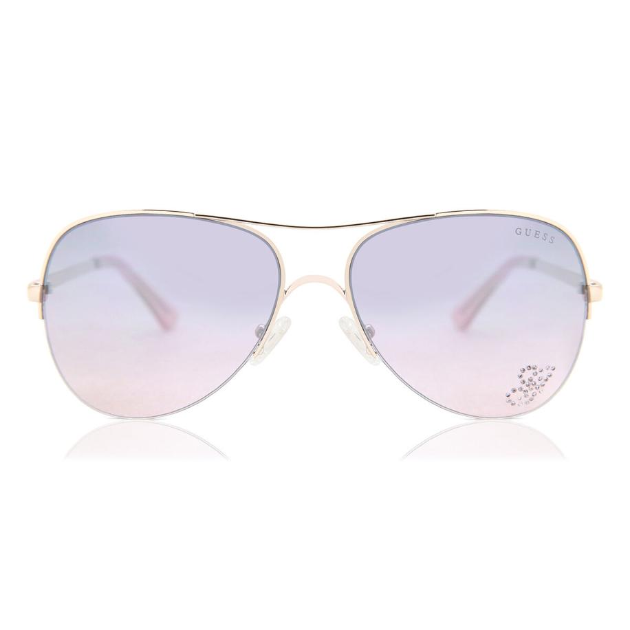 Guess GF6058 28U Goud Heren Zonnebril