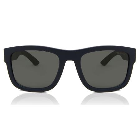 Prada Linea Rossa PS01ZS TFY06F Blauw Heren Zonnebril