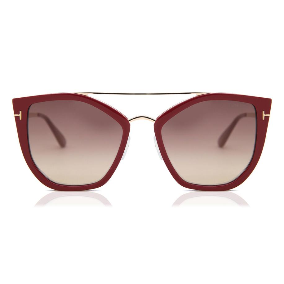 Tom Ford FT0648 DAHLIA-02 75G Bordeaux Dames Zonnebril