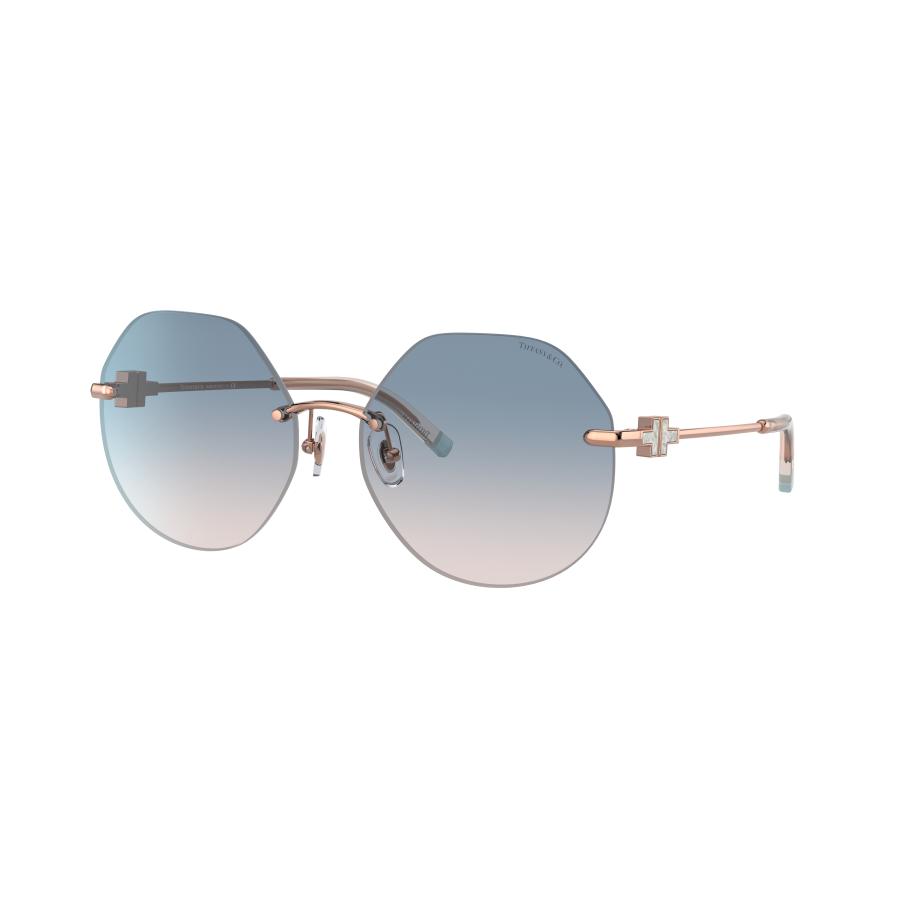 Tiffany & Co. Vrouwelijk Sunglass TF3077 - Framekleur: Rubedo, Lenskleur: Blauw Blauw