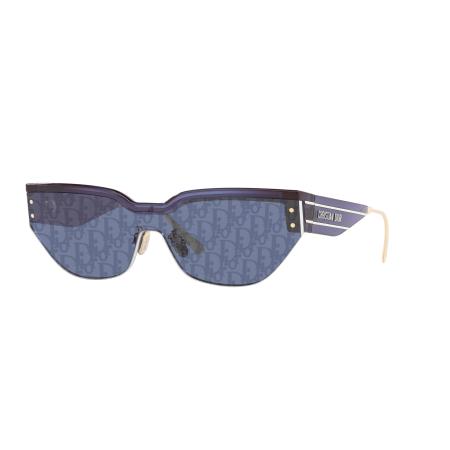 DIOR Vrouwelijk Sunglass DiorClub M3U - Framekleur: Glanzend blauw, Lenskleur: Blauw