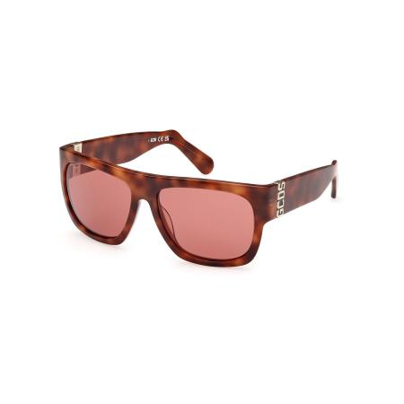 GCDS GD0044 52S Tortoiseshell Heren Zonnebril