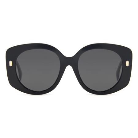 Fendi FE 40137F Aziatische pasvorm 01A Zwart Dames Zonnebril