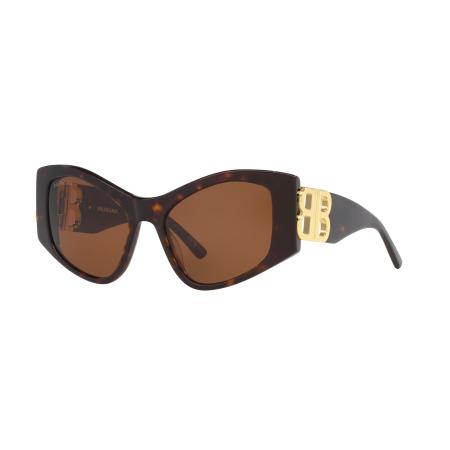 Balenciaga Vrouwelijk Sunglass BB0287S - Framekleur: Tortoise, Lenskleur: Bruin