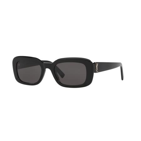 Saint Laurent Vrouwelijk Sunglass SL M130 - Framekleur: Zwart, Lenskleur: Zwart