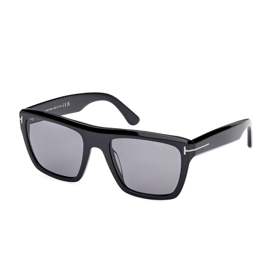 Tom Ford FT1077-N ALBERTO Polarized 1D Zwart Heren Zonnebril