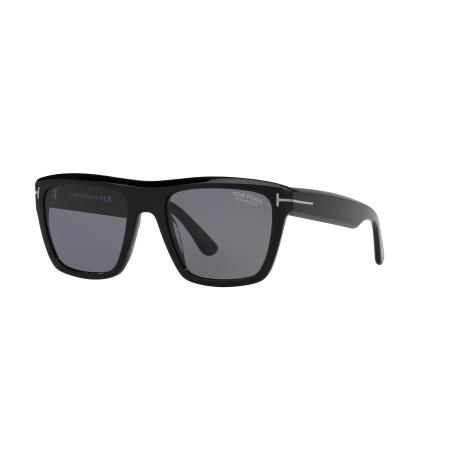 Tom Ford FT1077-N ALBERTO Polarized 01D Zwart Heren Zonnebril