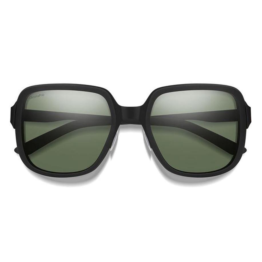 Smith AVELINE Polarized 3/L7 Zwart Dames Zonnebril