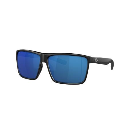 Costa Mannelijk Sunglass 6S9018 Rincon - Framekleur: Matzwart, Lenskleur: Blauw gespiegeld
