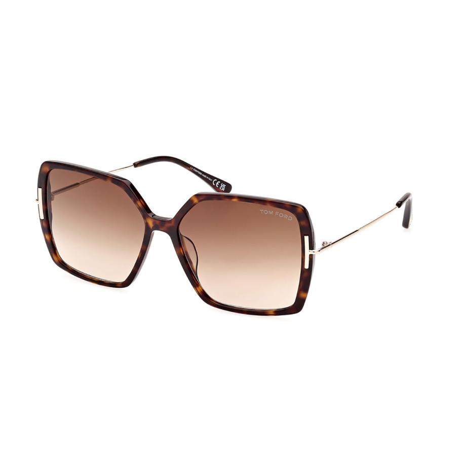 Tom Ford FT1039 JOANNA 52F Tortoiseshell Dames Zonnebril