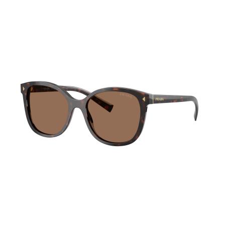 Prada Vrouwelijk Sunglass PR 22ZS - Framekleur: Tartaruga Radica, Lenskleur: Donkerbruin