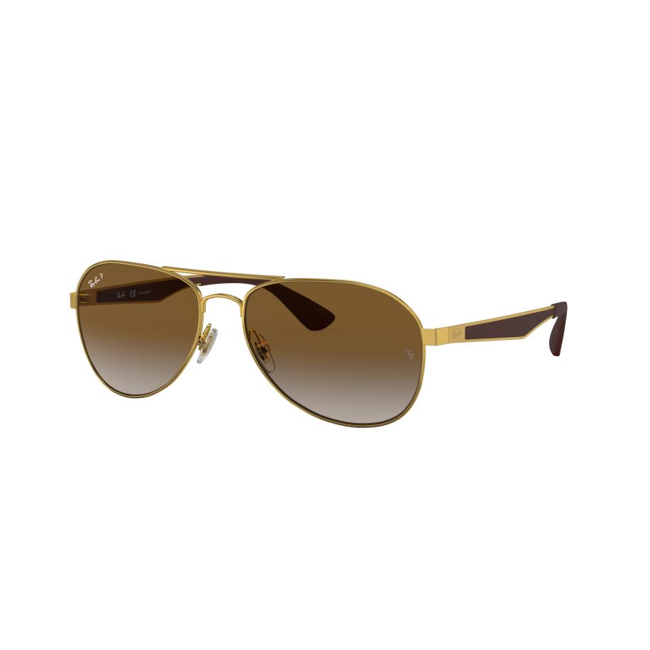 Ray-Ban Unisex Sunglass RB3549 - Framekleur: Arista goud, Lenskleur: Bruin Bruin