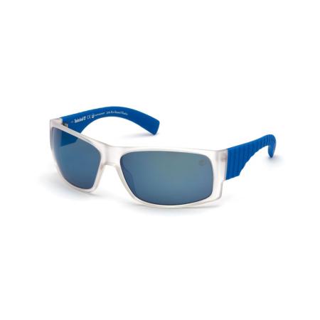 Timberland TB9215 Polarized 20D Wit Heren Zonnebril
