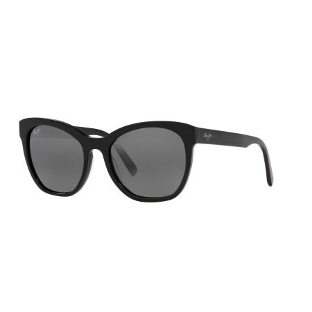 Maui Jim Vrouwelijk Sunglass Alulu - Framekleur: Zwart glanzend, Lenskleur: Neutral Grey Polarized