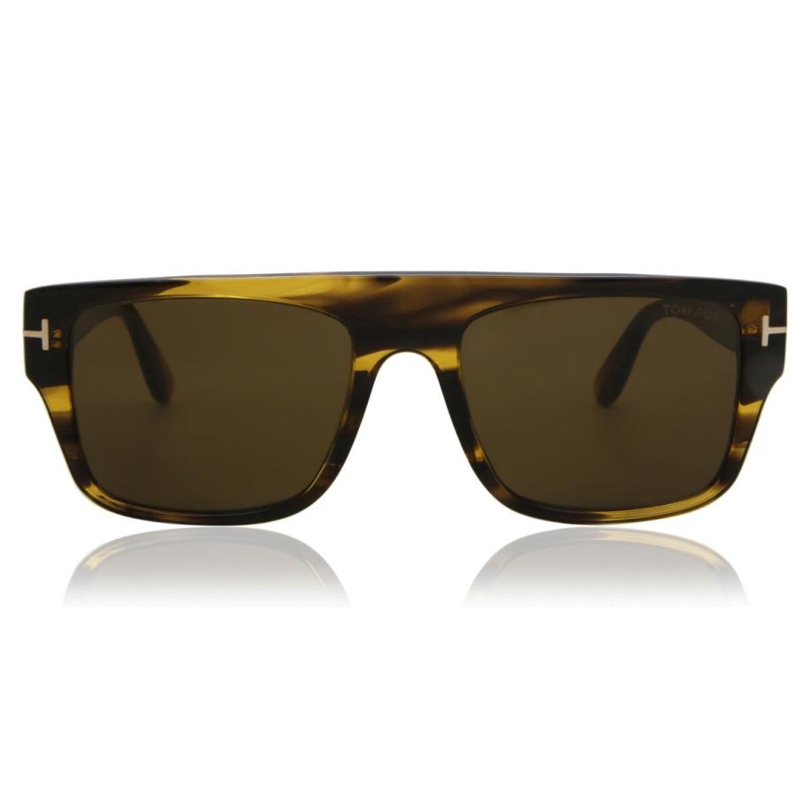Tom Ford FT0907 DUNNING-02 48J Bruin Heren Zonnebril