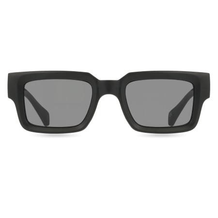 HANUKEii Islander HK-A01-24M03C01 Zwart Heren Zonnebril