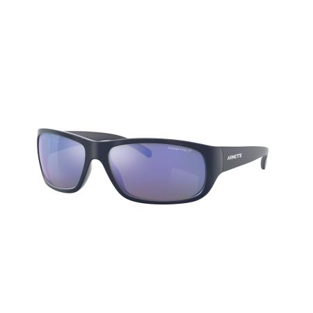 Arnette Mannelijk Sunglass AN4290 Uka-Uka - Framekleur: Matblauw, Lenskleur: Grijs Polarized
