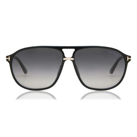 Tom Ford FT1026 BRUCE 01B Zwart Heren Zonnebril