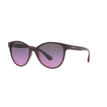 Sunglass Hut Collection Vrouwelijk Sunglass HU2021 - Framekleur: Top Brown On Lilla, Lenskleur: Gradiënt Violet