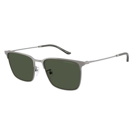 Emporio Armani EA2164D Aziatische pasvorm Polarized 30039A Gunmetal Heren Zonnebril