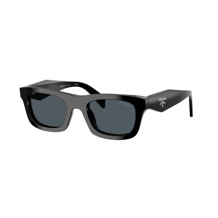 Prada Vrouwelijk Sunglass PR C06S - Framekleur: Zwart, Lenskleur: Donkergrijs