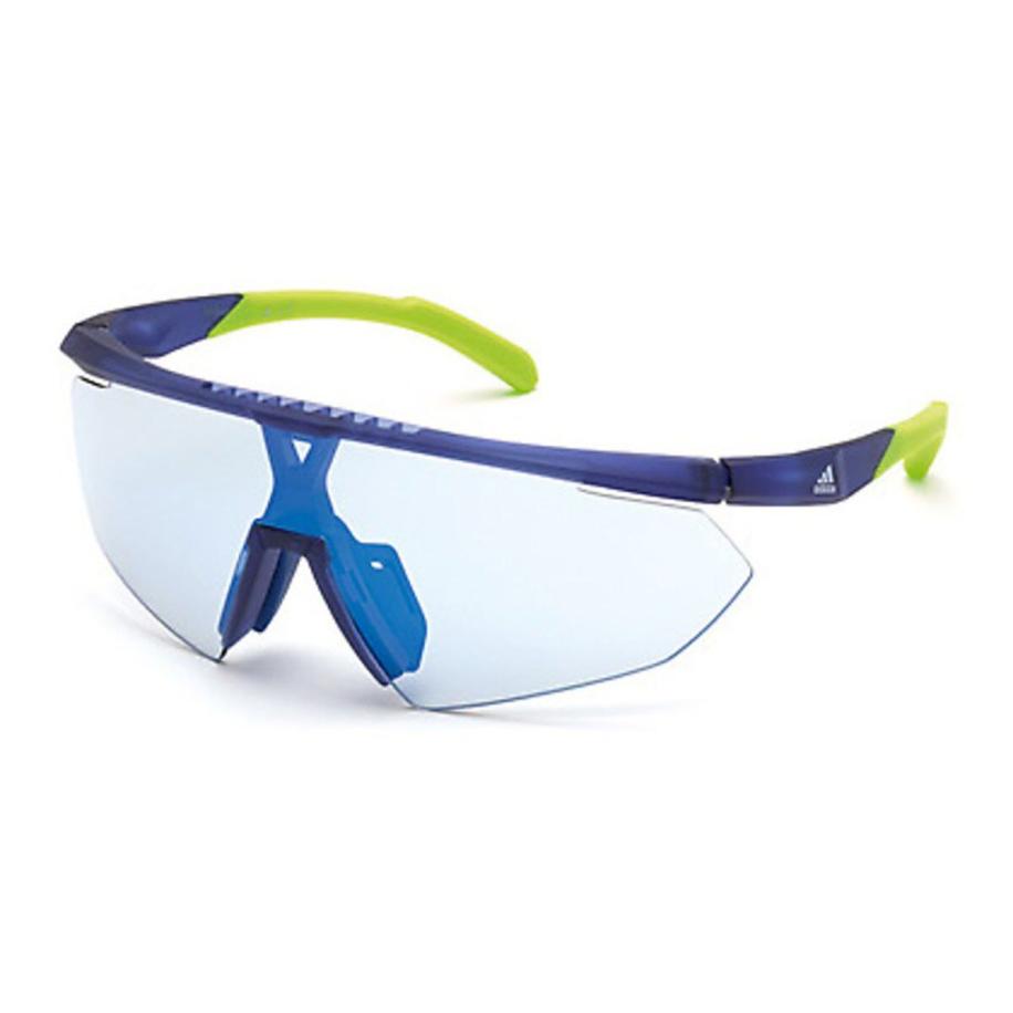 Adidas Sport SP0015 91X Blauw Heren Zonnebril