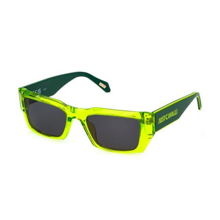 Just Cavalli SJC090V 0VC1 Groen Dames Zonnebril