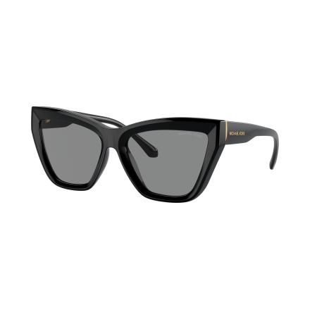 Michael Kors Vrouwelijk Sunglass MK2211U Dubai - Framekleur: Zwart, Lenskleur: Donkergrijs effen