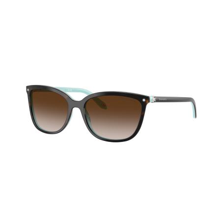 Tiffany & Co. Vrouwelijk Sunglass TF4105HB - Framekleur: Havana, Lenskleur: Bruin Gradiënt