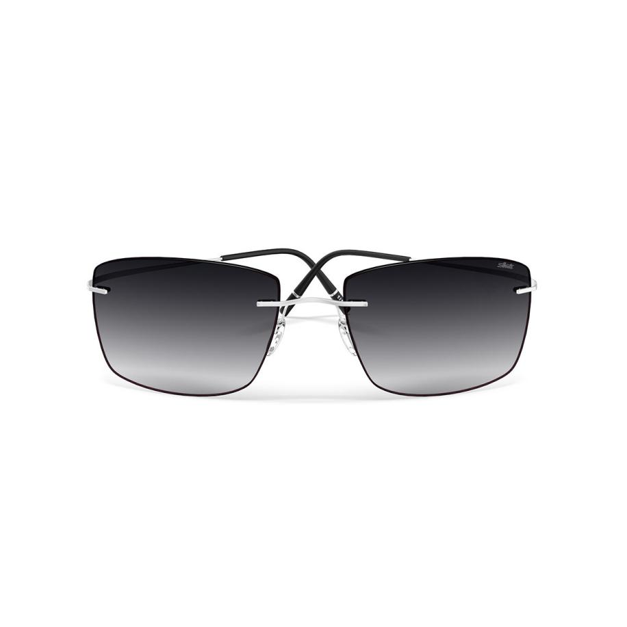 Silhouette Avior Randloos 8741/75 7210 Zilver Heren Zonnebril