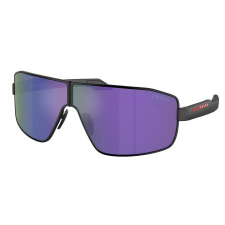 Prada Linea Rossa PS54YS 1BO05U Zwart Heren Zonnebril