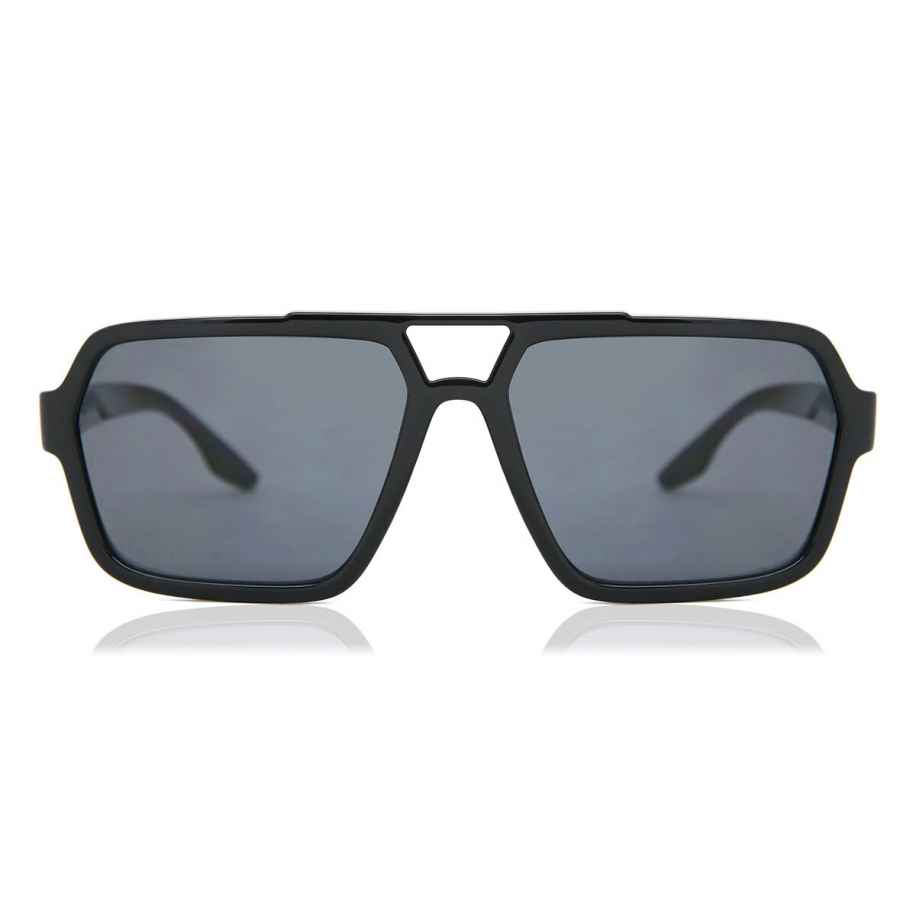 Prada Linea Rossa PS01XS Polarized 1AB02G Zwart Heren Zonnebril