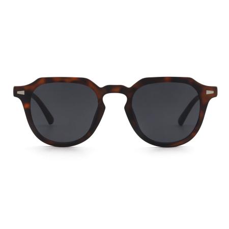 HANUKEii Seashell HK-A01-24M05C02 Tortoiseshell Heren Zonnebril