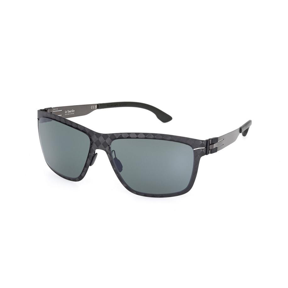 Ic! Berlin IC0058 FLX_S06 Polarized 2R Zwart Heren Zonnebril