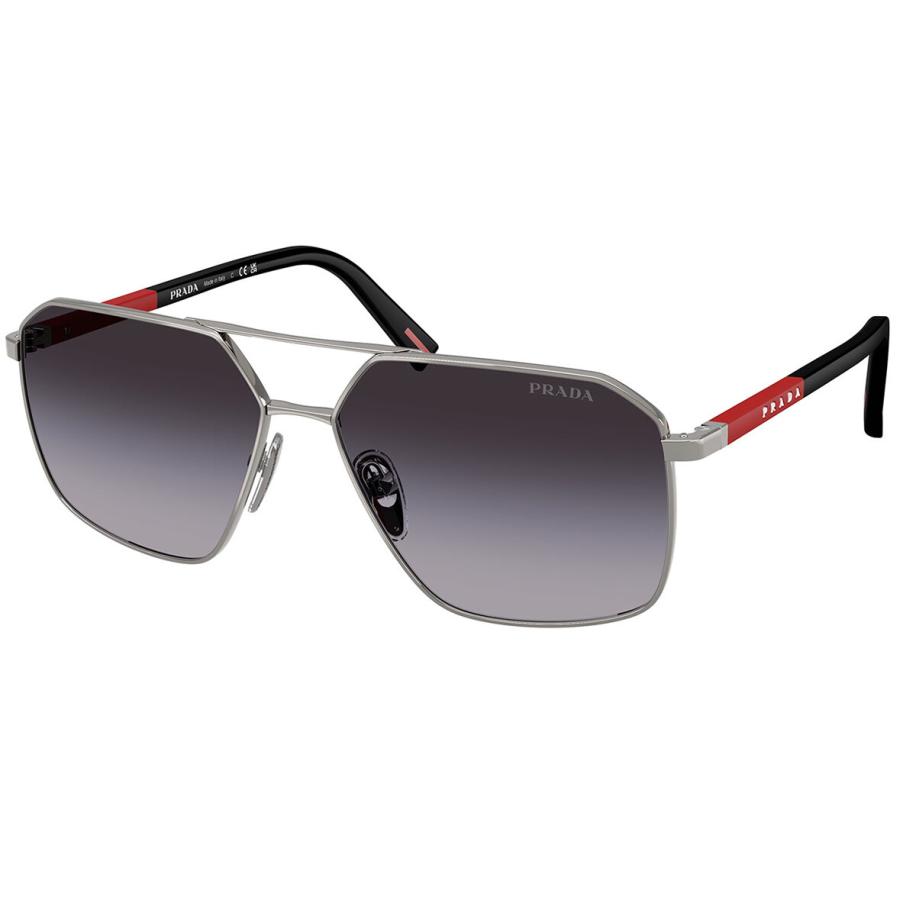 Prada Linea Rossa PS A50S 5AV09U Gunmetal Heren Zonnebril