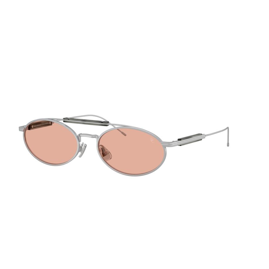 Brunello Cucinelli Unisex Sunglass BC2013ST - Framekleur: Zilver, Lenskleur: Castagno Multicolor