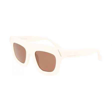 Victoria Beckham VB642S 103 Wit Heren Zonnebril