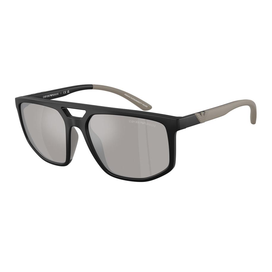Emporio Armani EA4248U 50016G Zwart Heren Zonnebril