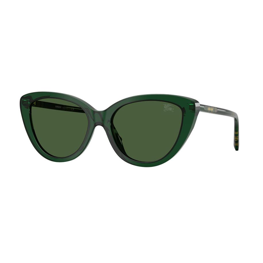 Burberry BE4457F Aziatische pasvorm 416271 Groen Dames Zonnebril