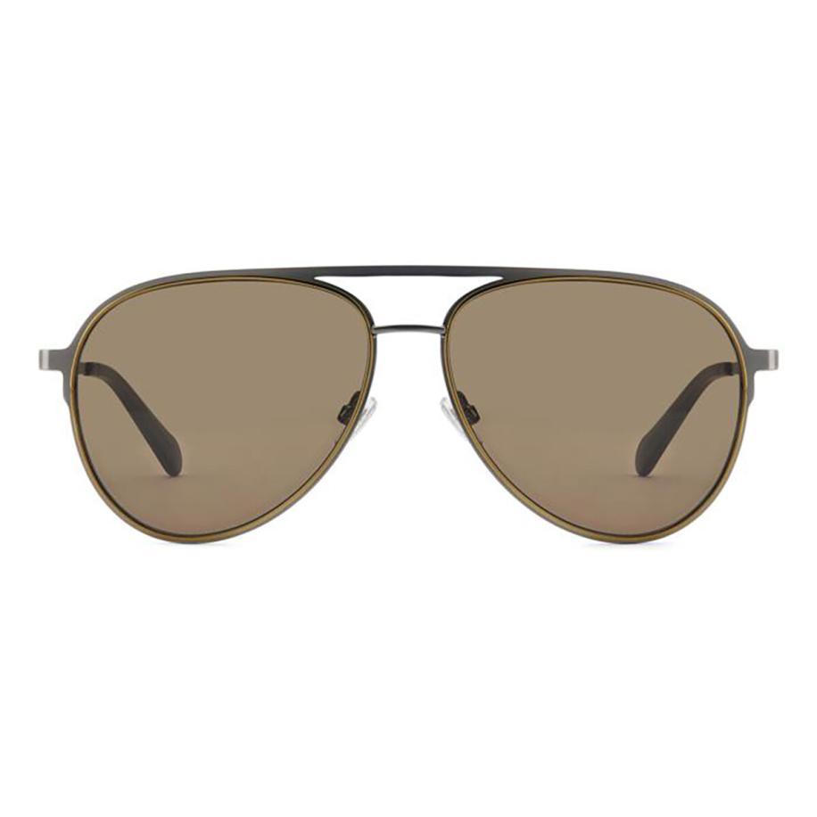 Fossil FOS 2160/G/S VUE/70 Goud Heren Zonnebril