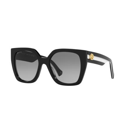 Gucci Vrouwelijk Sunglass GG1300S - Framekleur: Zwartmat, Lenskleur: Grijs