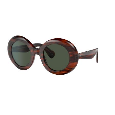 Oliver Peoples Vrouwelijk Sunglass OV5478SU Dejeanne - Framekleur: Vintage rood tortoise, Lenskleur: G-15