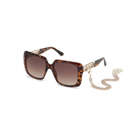 Guess GU7689 52F Tortoiseshell Dames Zonnebril