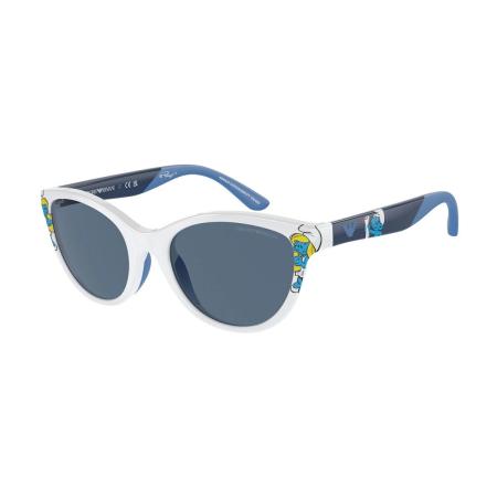 Emporio Armani EK4003F Aziatische pasvorm 534480 Wit Dames Zonnebril