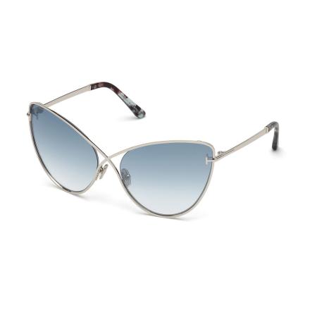 Tom Ford FT0786 LEILA 16X Zilver Dames Zonnebril