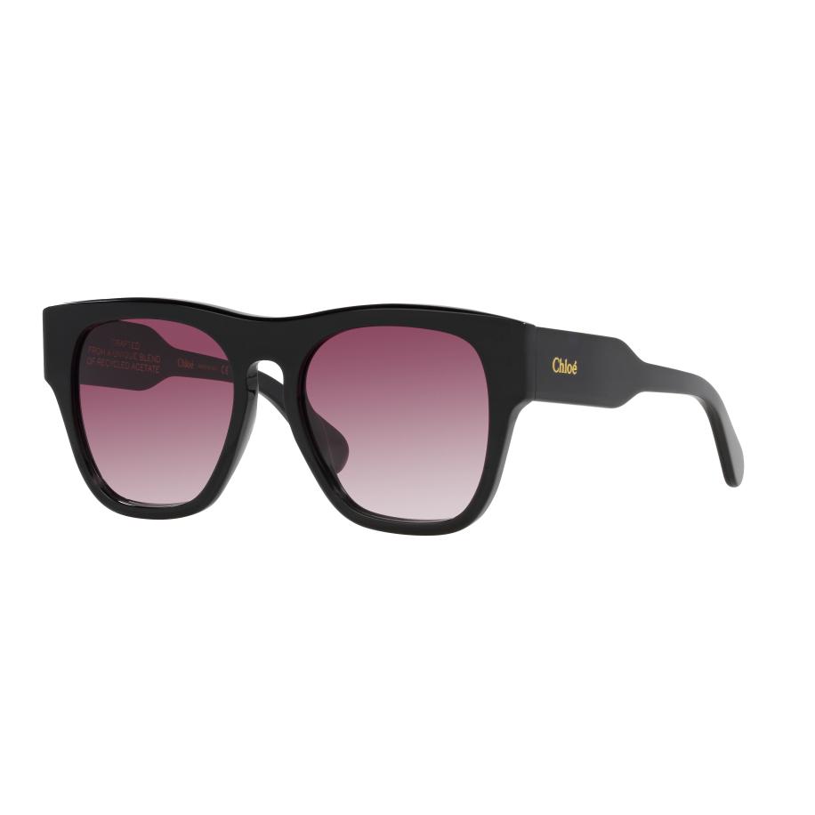 Chloé Vrouwelijk Sunglass CH0149S - Framekleur: Zwart, Lenskleur: Rood Rood