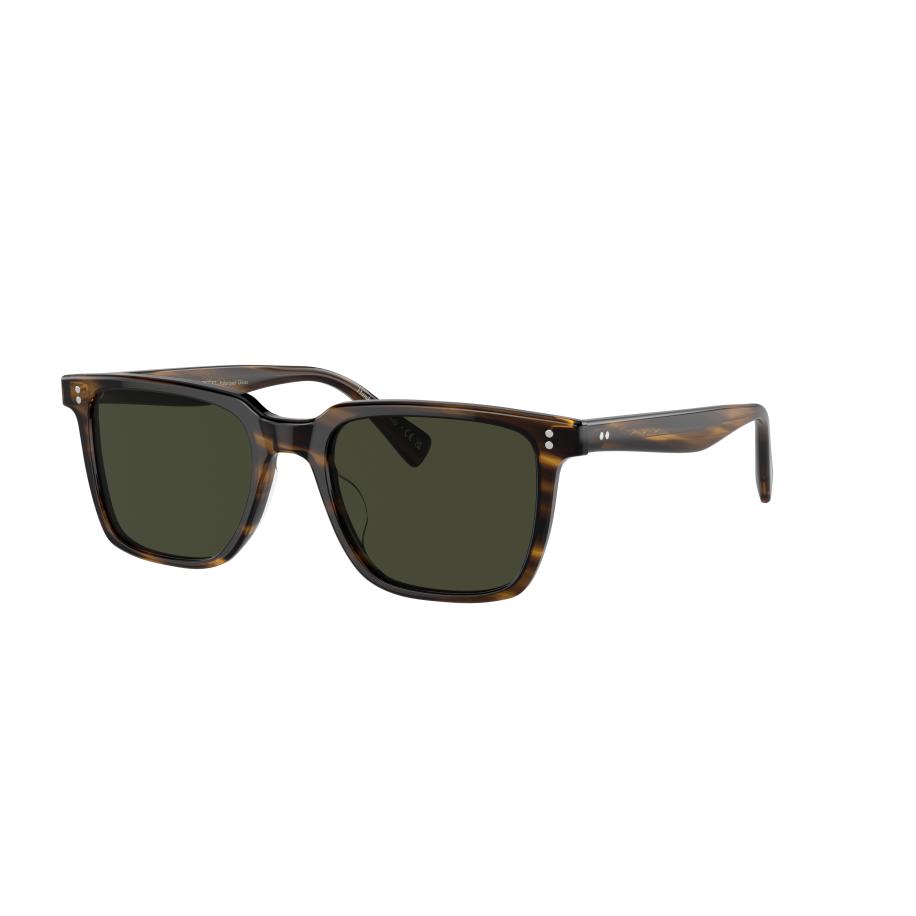 Oliver Peoples Mannelijk Sunglass OV5419SU Lachman Sun - Framekleur: Bark, Lenskleur: G-15 Polar Multicolor